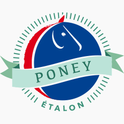 Label étalon poney