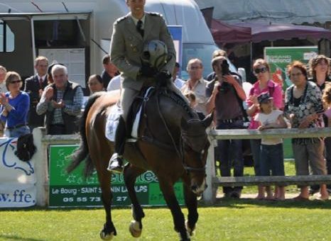 Pompadour: Donatien Schauly Champion de France 2011 de Complet