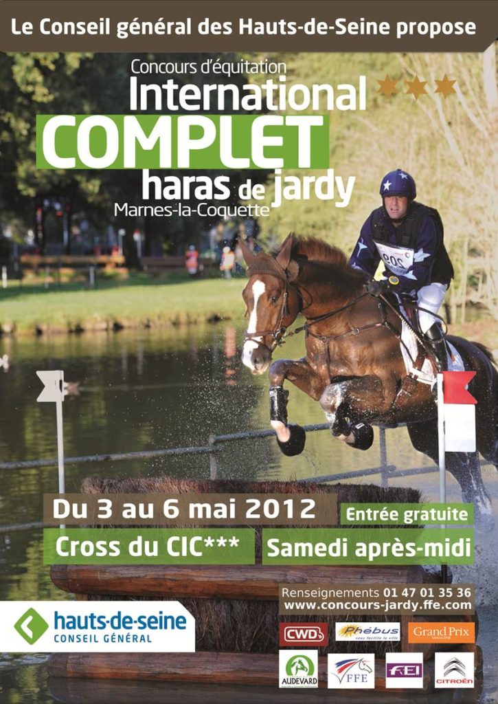 Prochain international français: le CIC*** de Jardy