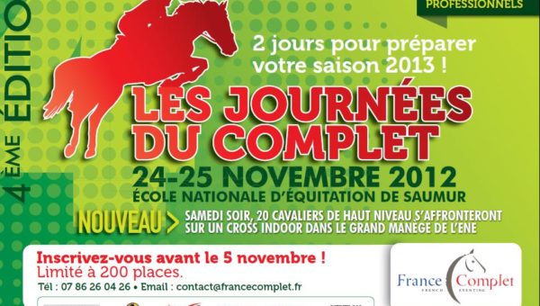 Le programme des Journées du Complet !