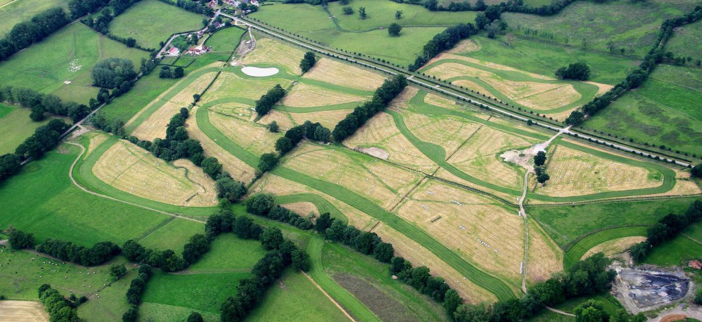 Une nouvelle piste de cross pour le Haras du Pin