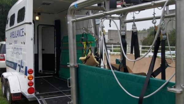 Nouveau : une ambulance pour chevaux !