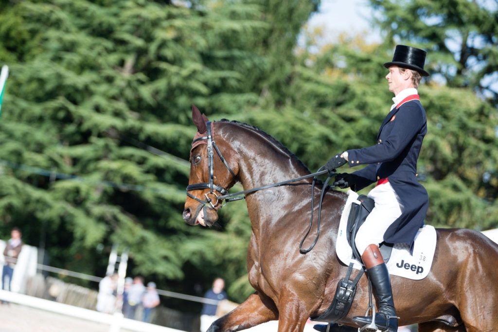 William Fox-Pitt enseigne à l’école nationale d’équitation