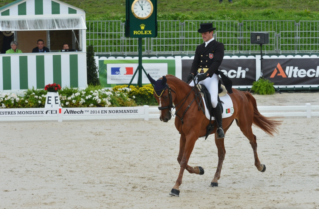 Francisco Seabra et Zarthago aux JEM 2014 - photo Pierre Barki