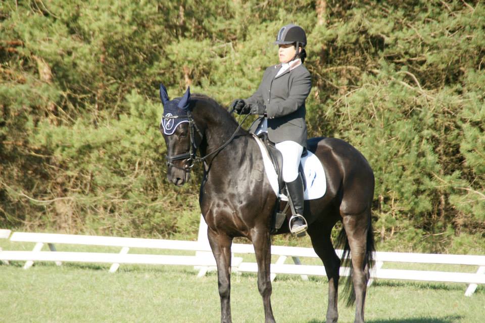 Isabelle Collet et Dragon Heart - photo Anne-Laure Guy