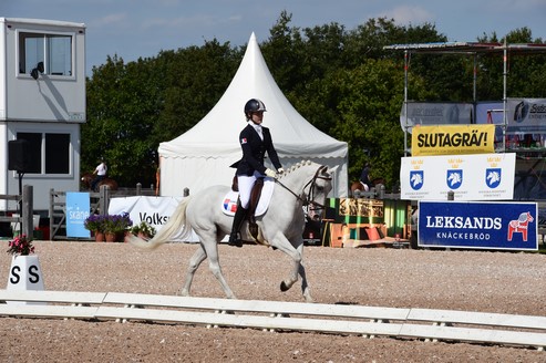 Championnats Europe Poney – 1er jour … C’était le dressage !