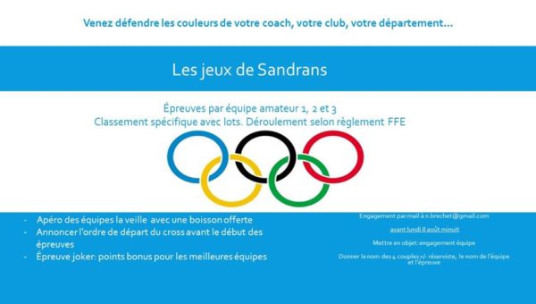 Sandrans : des nouveautés pour encore plus de fun !