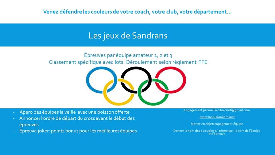 Sandrans : des nouveautés pour encore plus de fun !