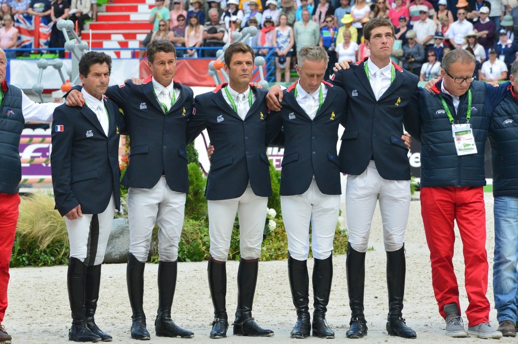 L’équipe des JEM au complet à Burghley !