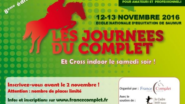 Journées du Complet : les inscriptions sont ouvertes !