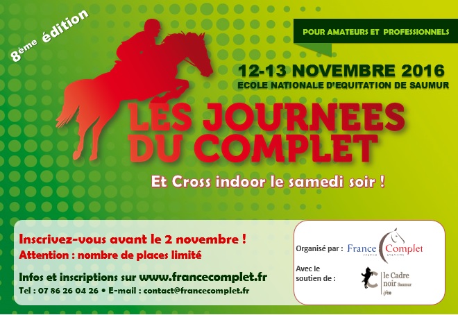 Journées du Complet : les inscriptions sont ouvertes !