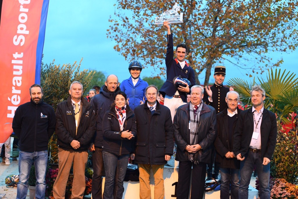 François Lemière, vainqueur du CIC3*