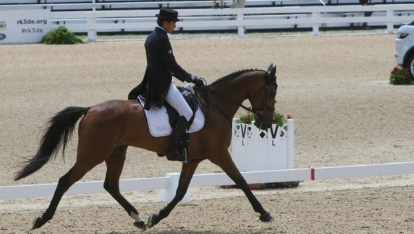 Lexington : Maxime Livio, 3ème après le dressage