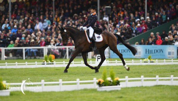 Badminton J2 : Christopher Burton gagne le dressage