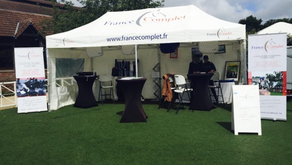 Jardy : la tente France Complet est à l’Amateur Team