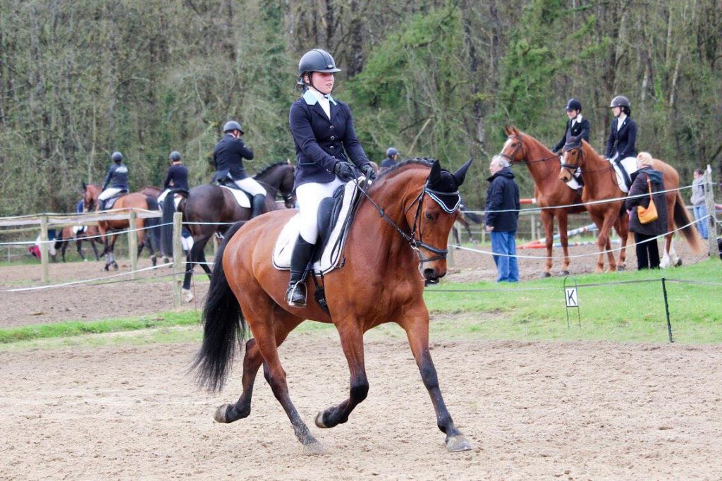 Laura Monod Cotte et Bolero de Tuilière se distinguent à Vernoil pour le Prix du meilleur 7 ans « amateur ».