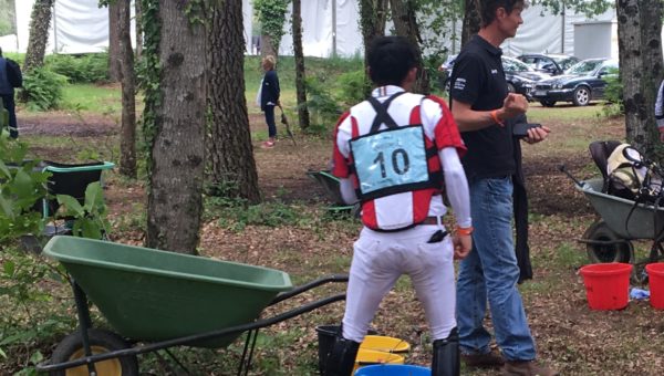 William Fox-Pitt, entraineur de premier ordre au CCI*** de Saumur.