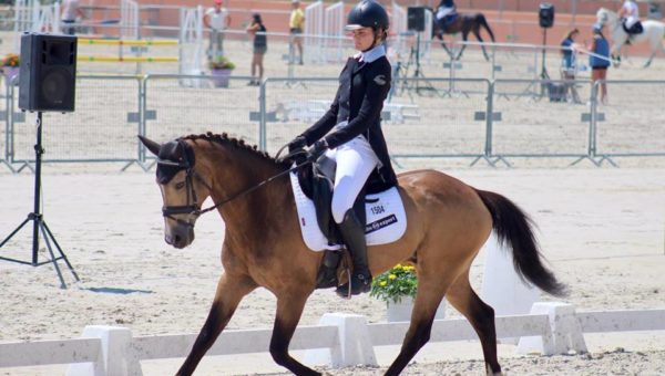 Bishop Burton : Fin de la première journée de dressage pour les Bleuets