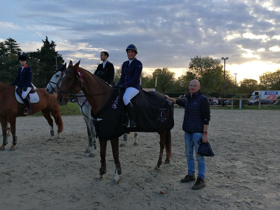 Lucile Chivot, meilleure Amateur au Pouget