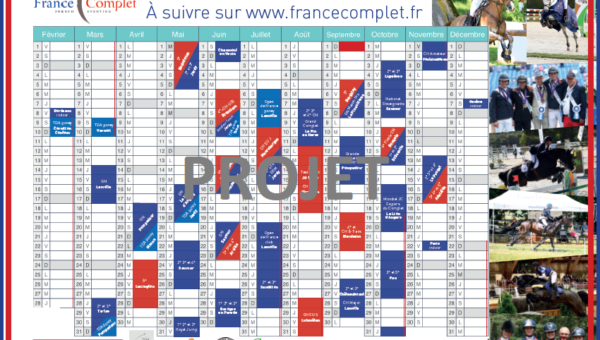 Le Calendrier du Complet 2019 !