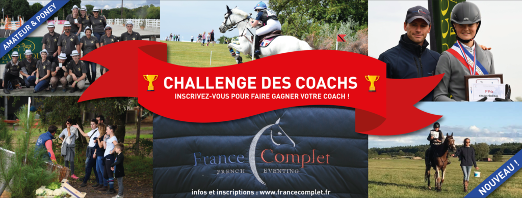 Nouveau : le challenge des coachs France Complet !