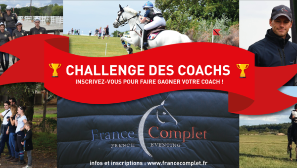 Nouveau : le challenge des coachs France Complet !