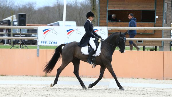Lamotte : Marie-Charlotte et Clara en tête du dressage