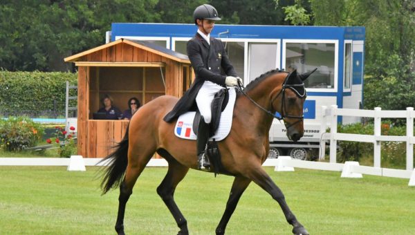 Waregem : Victor Levecque, meilleur Français au dressage