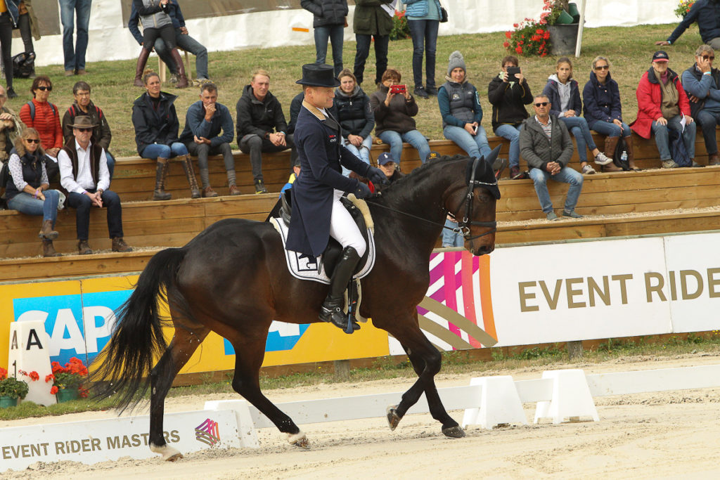 Finale ERM : Michael Jung une nouvelle fois en tête du dressage.