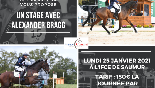 Offrez-vous un stage avec Alexander Bragg !