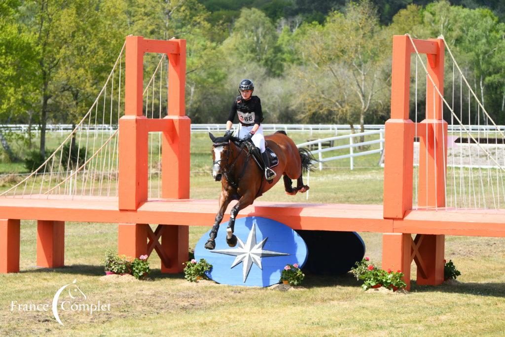 CCI4*L de Saumur : Julia Krajewski dans son jardin