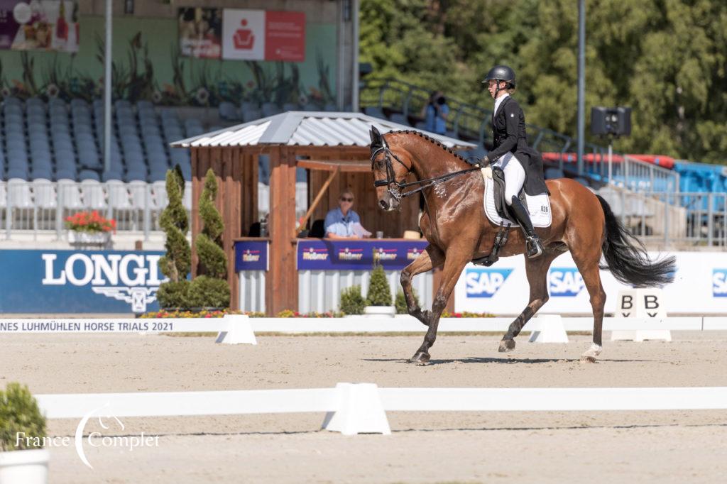 Sandra Auffarth en tête du CCI4*S de Luhmühlen