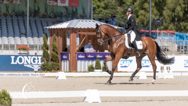 Sandra Auffarth en tête du CCI4*S de Luhmühlen