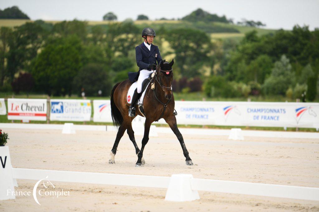 Régis Prud'Hon et Tarastro (ici à Vittel) - Photo P.Barki