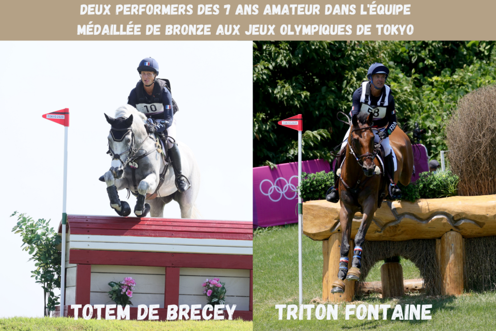 Totem de Brecey et Triton Fontaine, ambassadeurs du Circuit des 7 ans Amateur France Complet