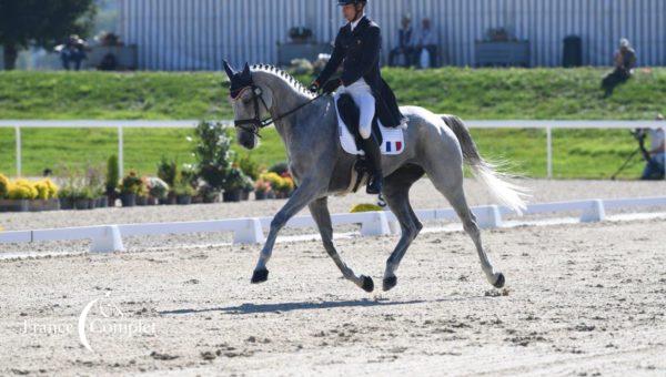 Pratoni J1 : la France en argent après le dressage