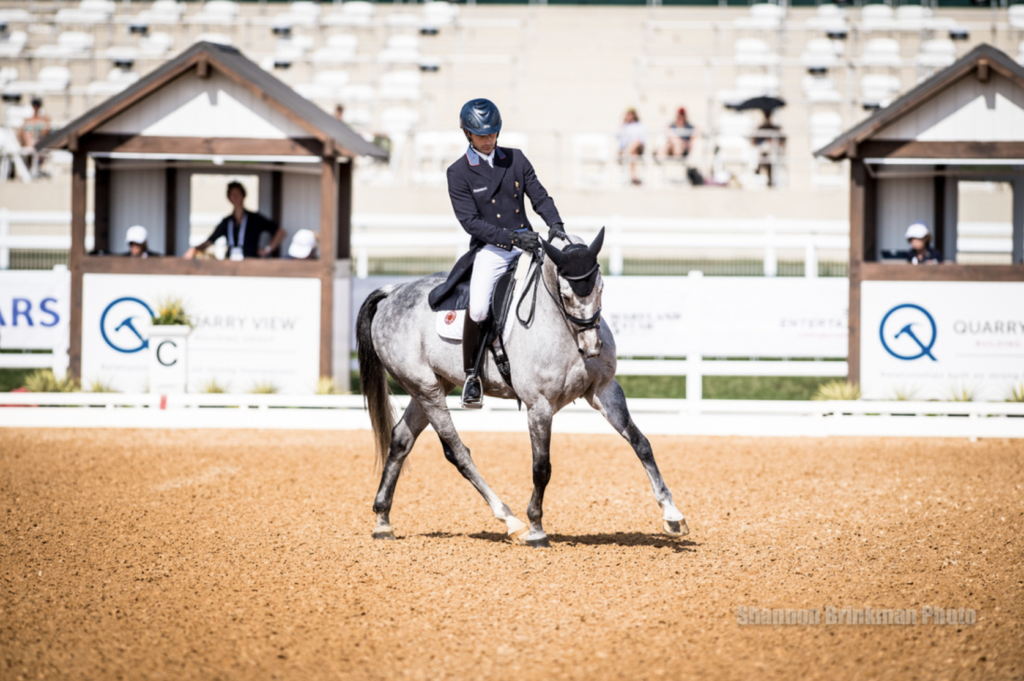 Maryland 5 Star : après la deuxième partie du dressage, Oliver Townend toujours en tête