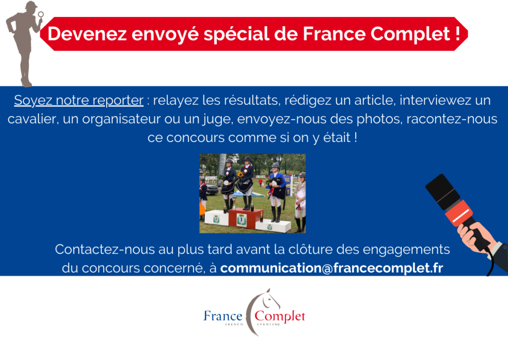 Devenez envoyé spécial pour France Complet !