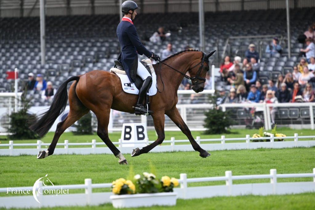 La fin du dressage à Badminton – « Aisprit dégage beaucoup de puissance et d’équilibre. »