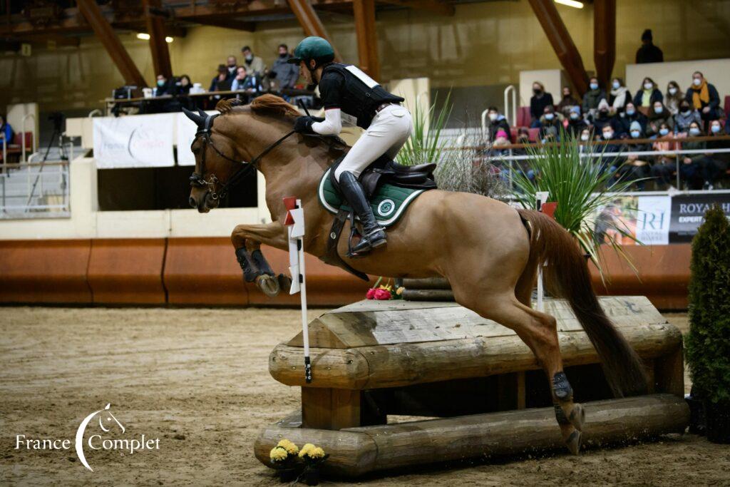 Luc Chateau et Propriano de l'Ebat - Cross Indoor de Saumur 2022