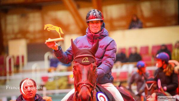 Maxime Livio et Boleybawn Prince, Rois du Cross Indoor de Saumur 2023