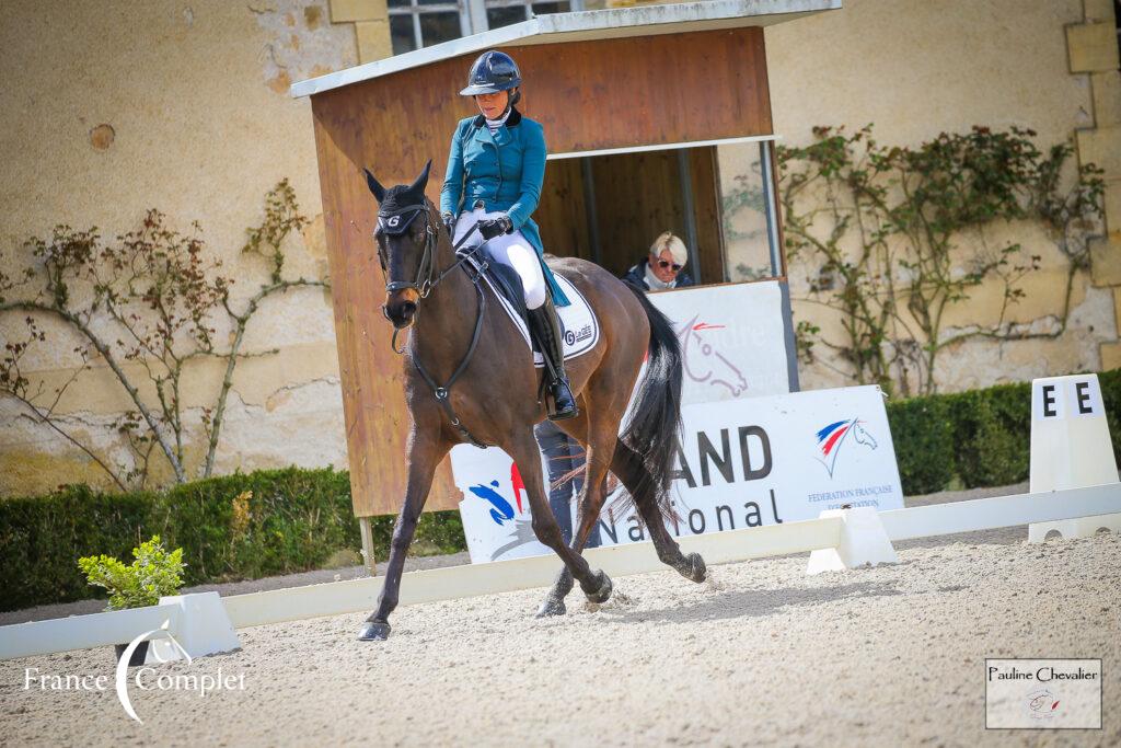 Grand National de Pompadour : Gwendolen Fer en tête après le dressage de la Pro Elite