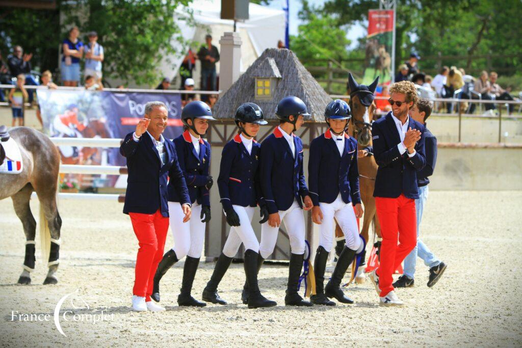 Ch-Eu Poneys : les Bleuets vice-Champions d’Europe par équipe !