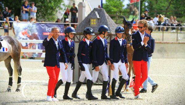 Ch-Eu Poneys : les Bleuets vice-Champions d’Europe par équipe !