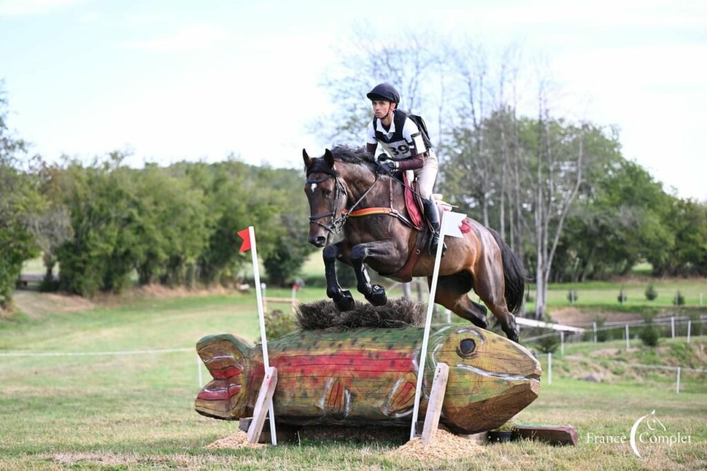 Interview de Victor Levecque suite à sa victoire dans le CCI1* de Saulieu