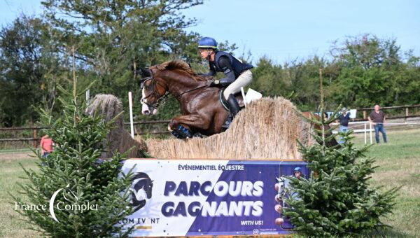 CCI de Fontainebleau : Camille Lejeune prend la tête du 3*-S