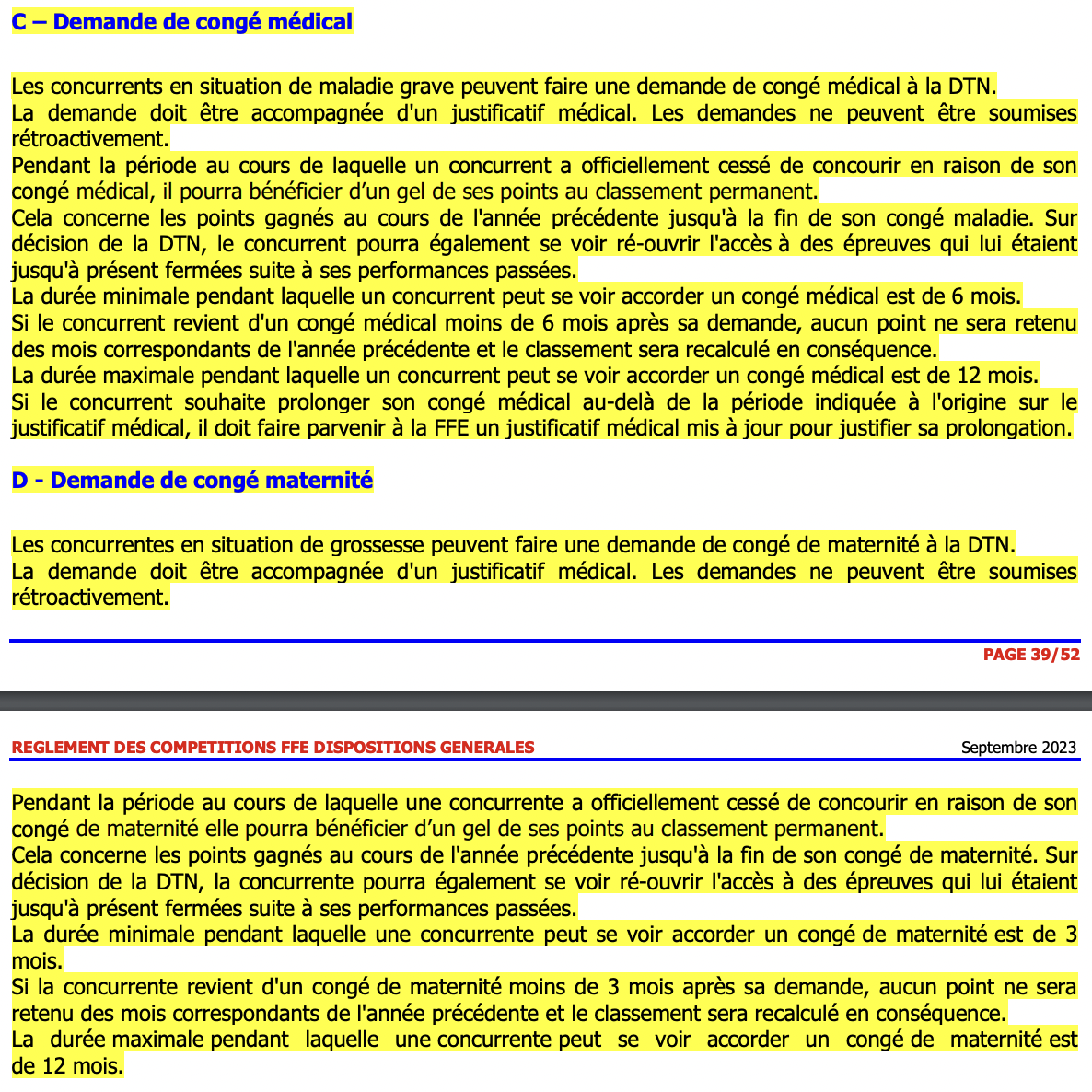 Le vaccin contre la rhino obligatoire en division Pro & l’instauration ...