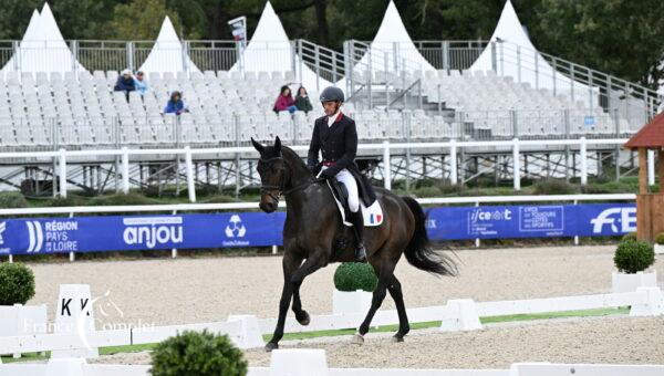 Nicolas Touzaint et Gauguin du Busson prennent la tête des 7 ans après le dressage !