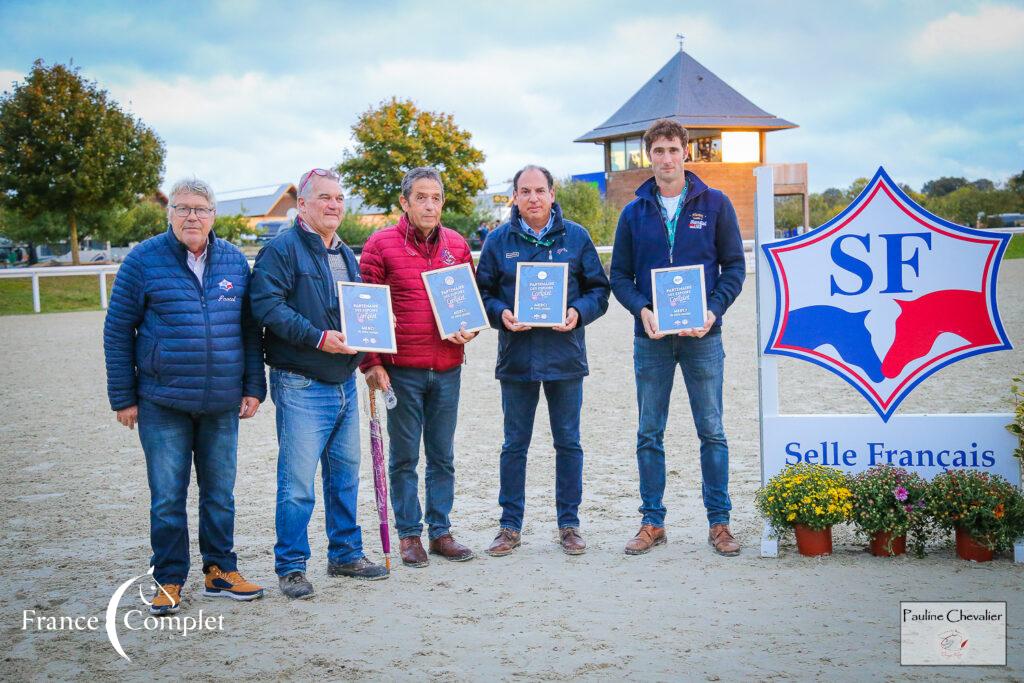 Les partenaires du Stud Book SF pour les Espoirs du Complet