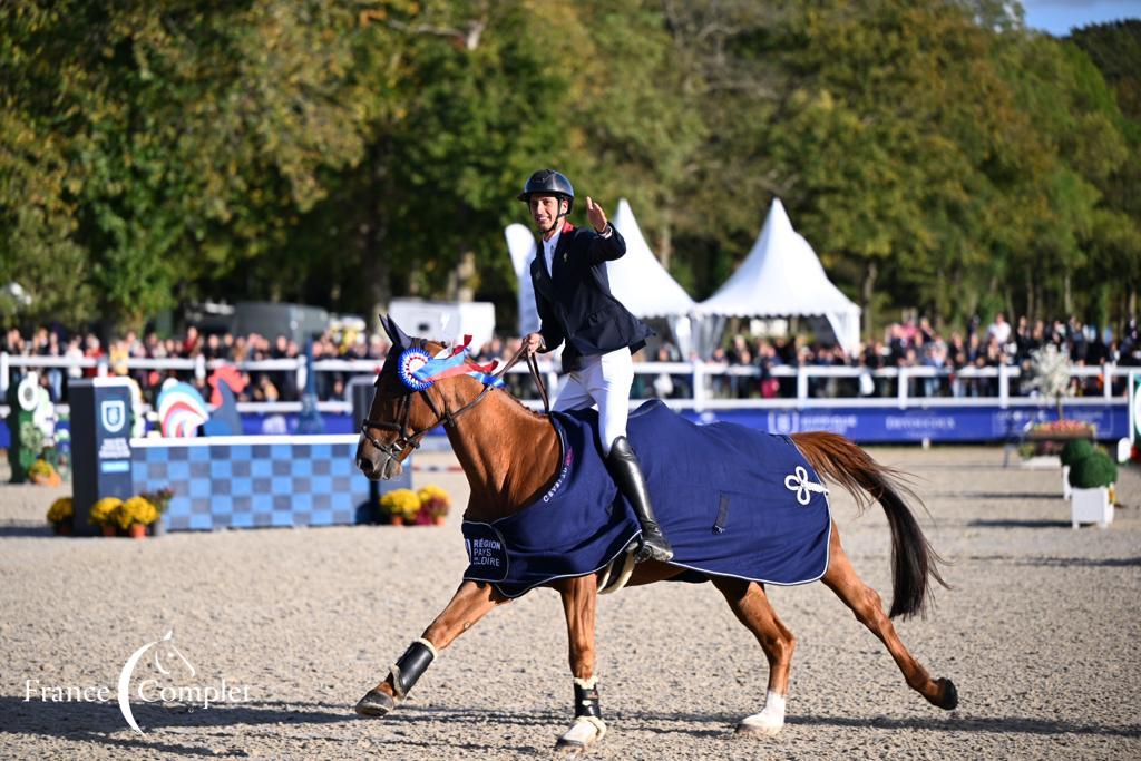 Thomas Carlile et Golden de Beliard en or dans les 7 ans ! Stéphane Landois et Hermès du Gévaudan Vice-Champions du Monde des 6 ans